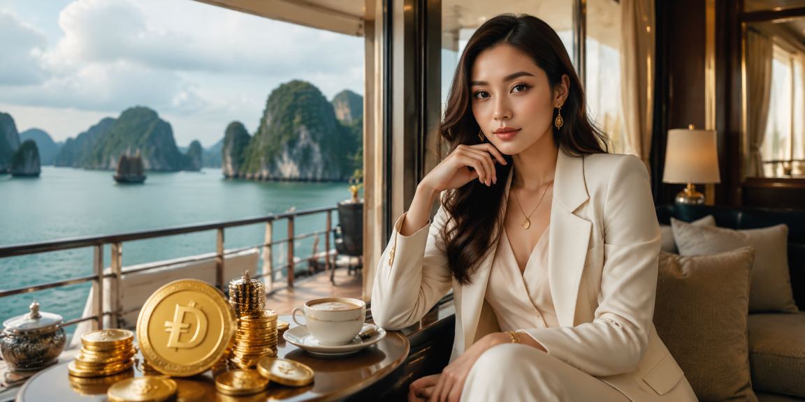 Người dùng trải nghiệm giải trí casino an toàn tại Hạ Long trong không gian quán cà phê hiện đại