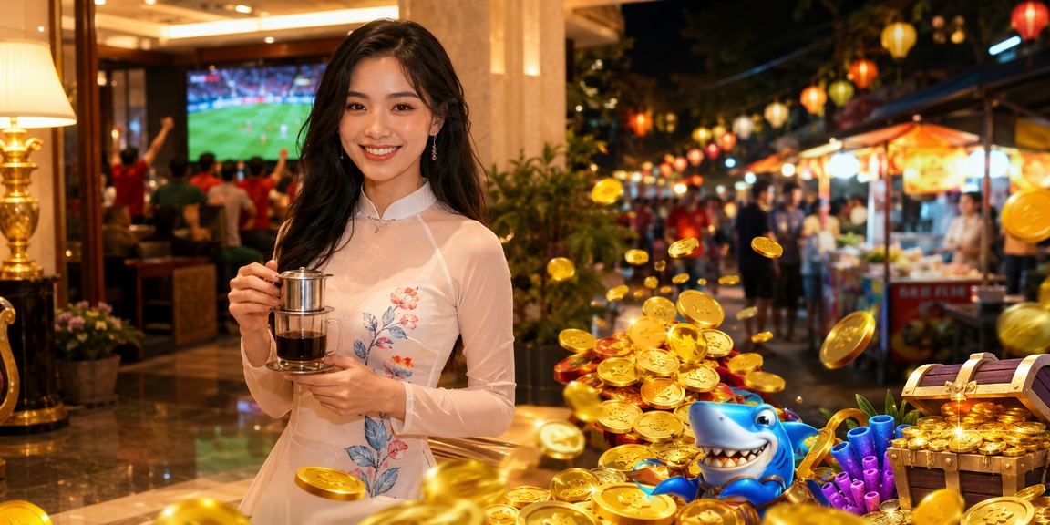 Người chơi tại quán cà phê Hà Nội đang trải nghiệm trò chơi bài trực tuyến trên điện thoại