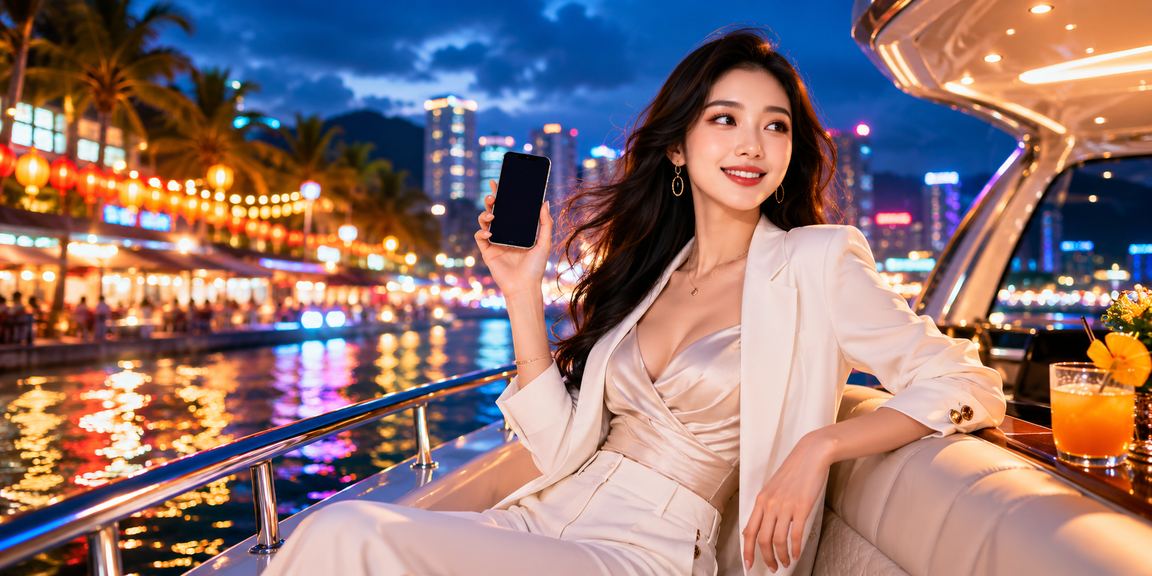 Người dùng tại chợ đêm Nha Trang tìm hiểu quy định sử dụng nền tảng cá cược trực tuyến